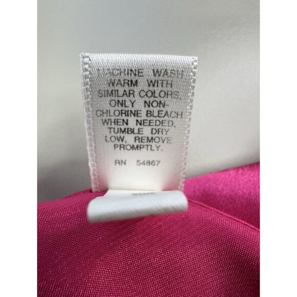 VTG Victorias Secret Y2K Satin Babydoll Slip Dress S Pink lace trim Coquette - Picture 11 of 13